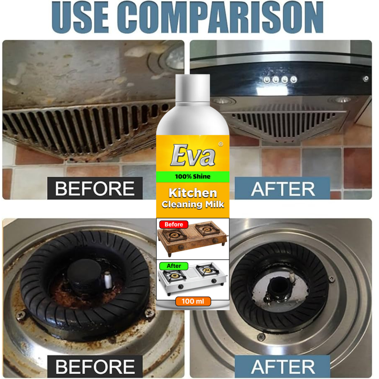 Eva | 100 ml | Kitchen cleaning milk (JK12)