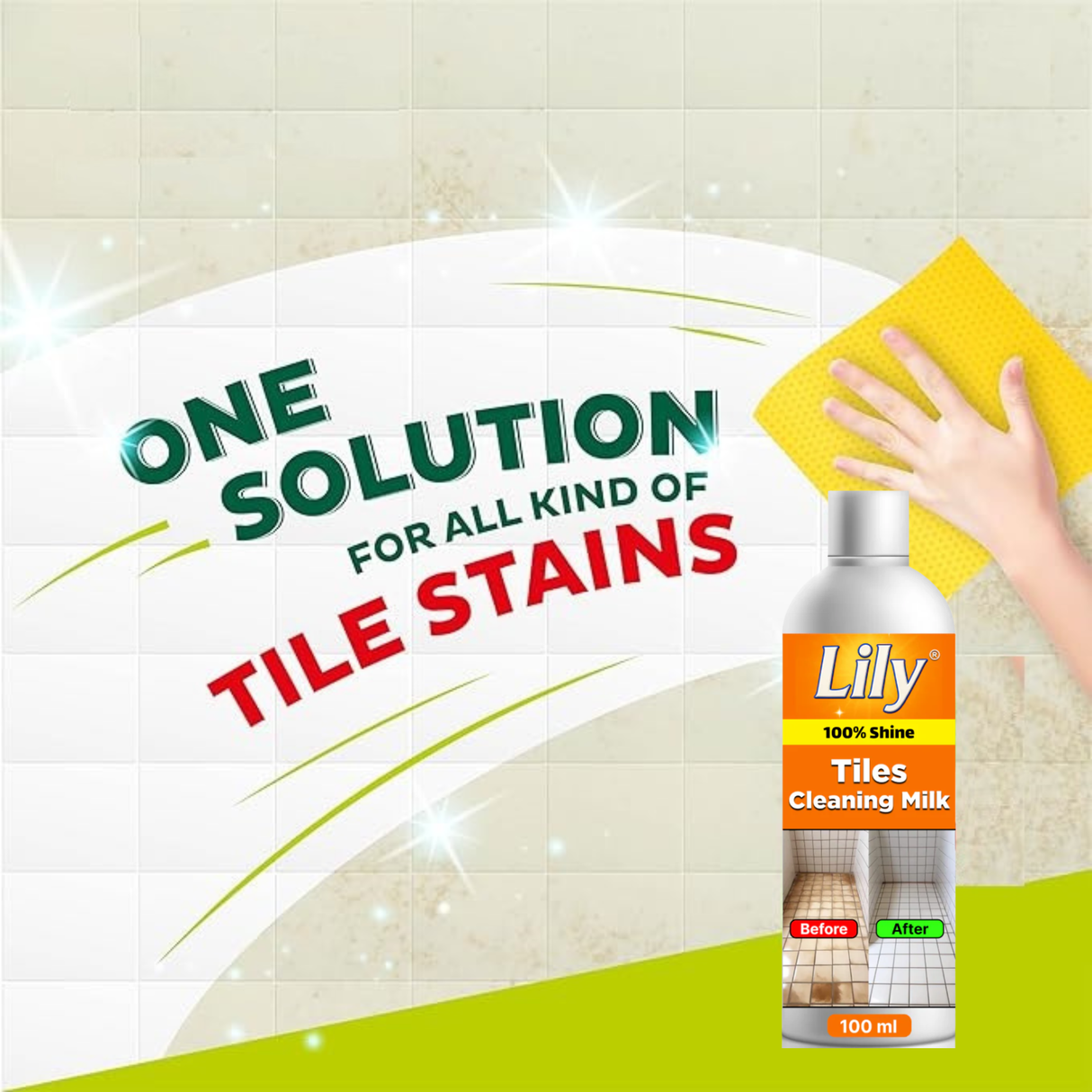 Lily | 100 ml | Tiles cleaning milk (JK10)