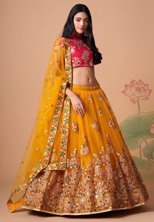 Lehenga Haldi