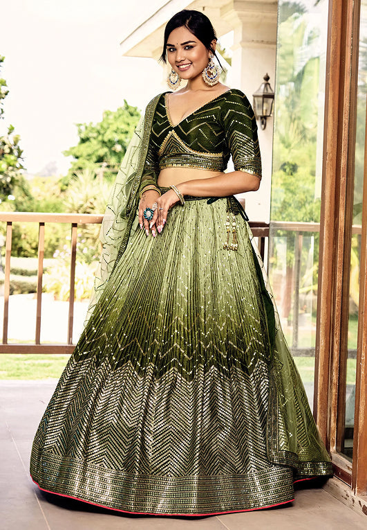 Lehenga Mehendi