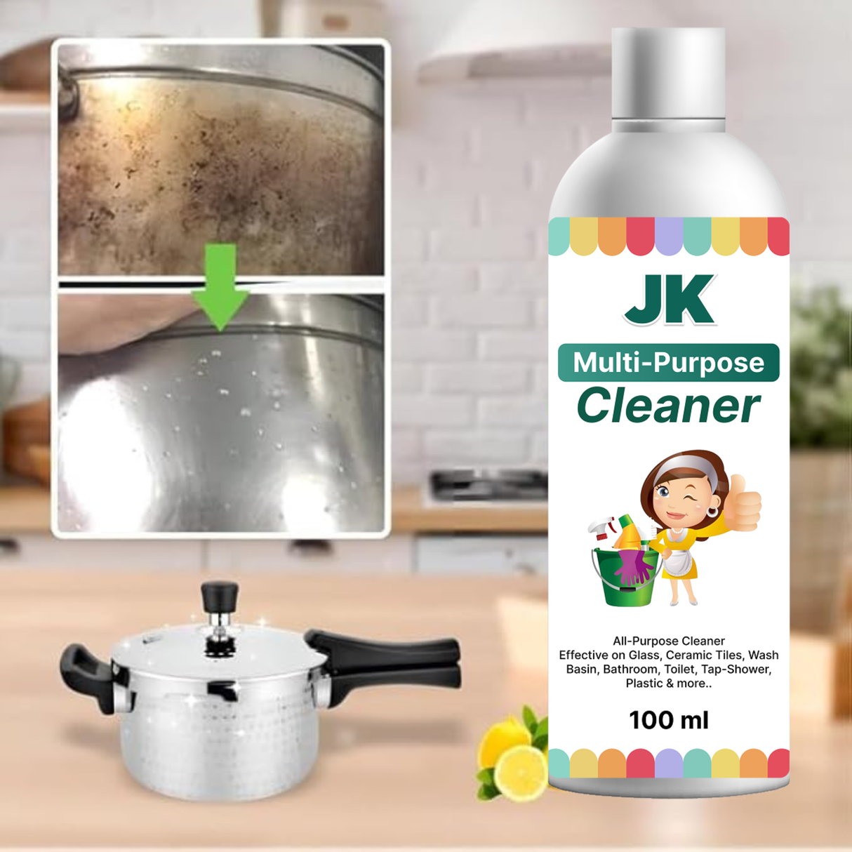 Wholesale Order | Multi Purpose Cleaner | 100 ml | All purpose Home cleaning liquid (JK23)