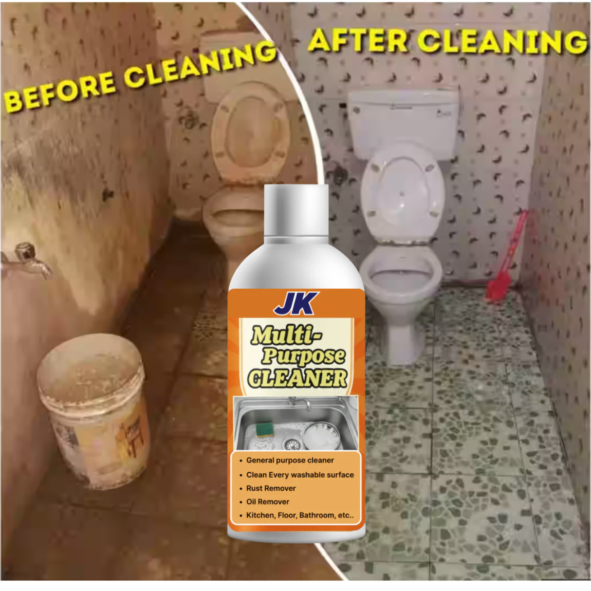 Wholesale Order | Multi Purporse Cleaner | 100 ml | All in one home cleaning liquid