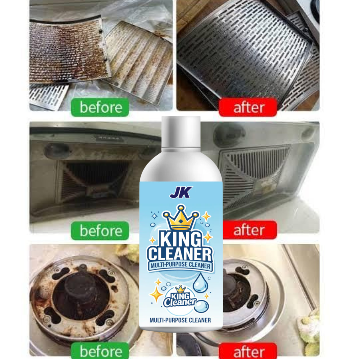 Wholesale Order | King Cleaner | 100 ml | All in one home cleaning liquid