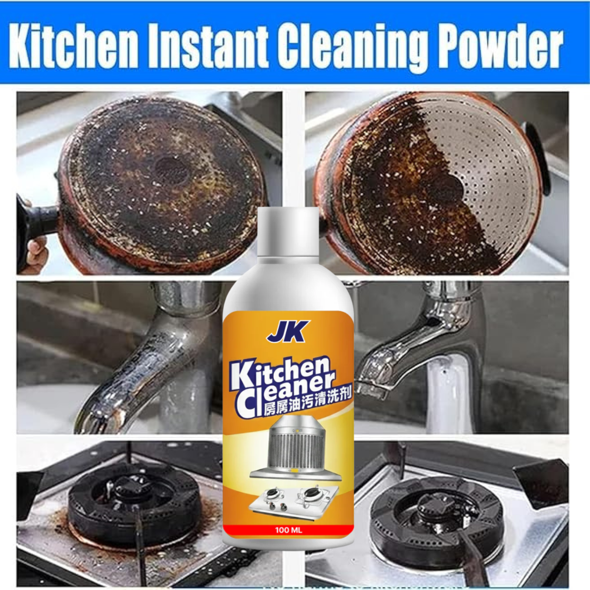Wholesale Order | Kitchen Cleaner | 100 ml | All in one home cleaning liquid