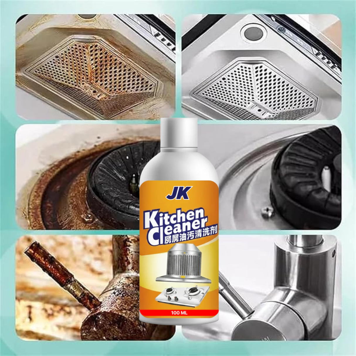 Wholesale Order | Kitchen Cleaner | 100 ml | All in one home cleaning liquid
