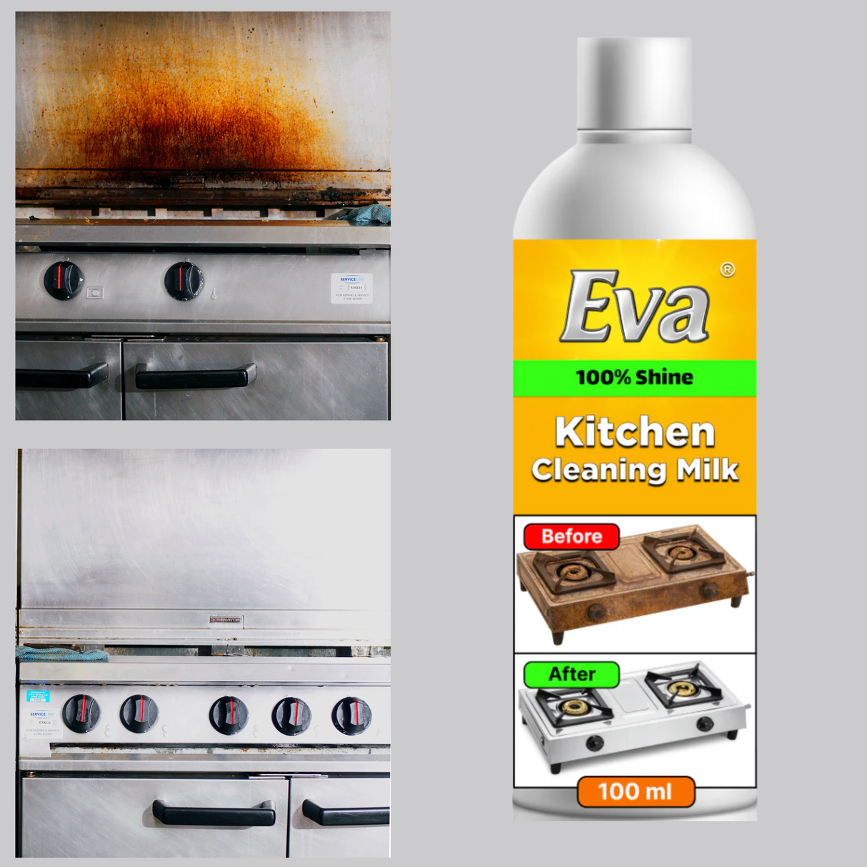 Eva | 100 ml | Kitchen cleaning milk