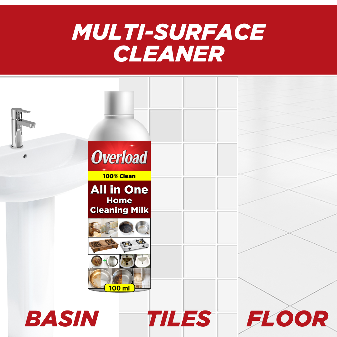 Wholesale Order | Overload | 100 ml | All in one home cleaning milk