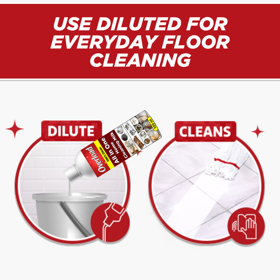 Wholesale Order | Overload | 100 ml | All in one home cleaning milk