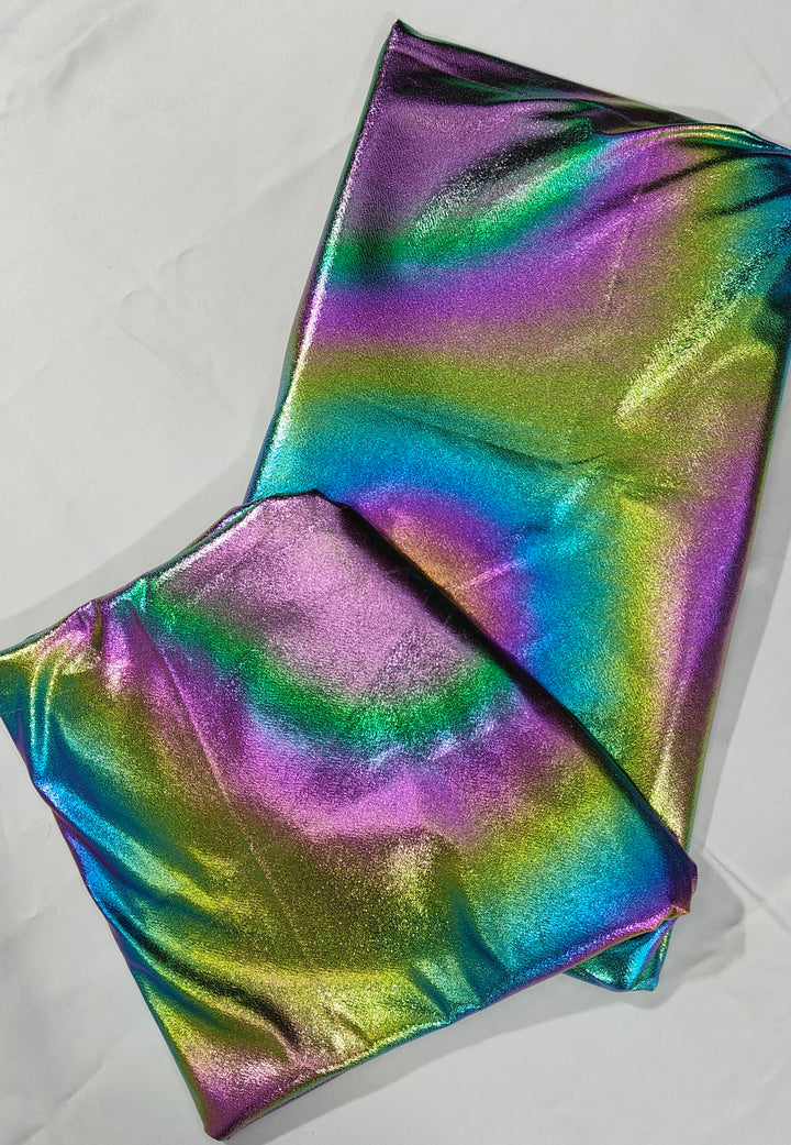 Premium Lilac unicorn Chromatic Designer Saree Black