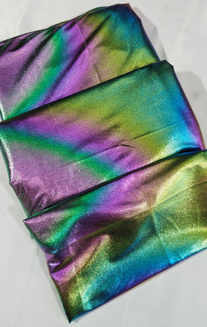 Premium Lilac unicorn Chromatic Designer Saree Black