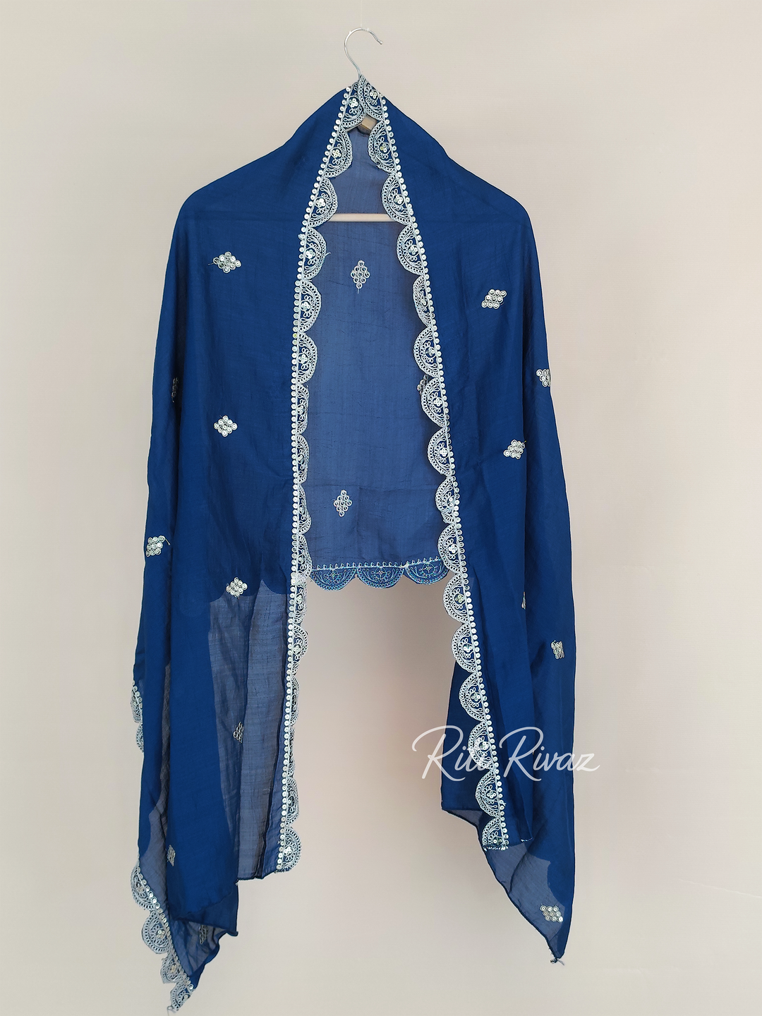 Stylish Pakistani Blue Color Vichitra Silk Embroidered Top, Bottom, Dupatta Ready to wear Festive Wear Salwar Suit For Women, Ethnic Wear