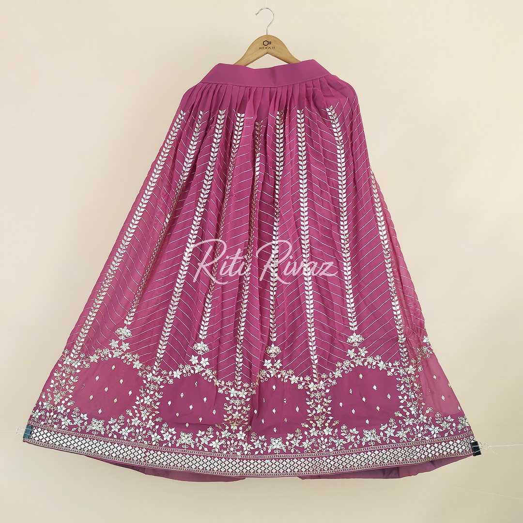 Stylish Baby Pink Fox Georgette Heavy Embroidery Sequence Work Ready To Wear Lehenga Choli, Weeding Lehenga, Pakistani, Bridal Lehenga