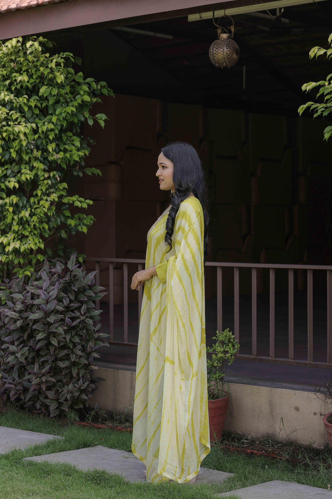 Liril Color Slub Kurti Embroidery With Pant And Dupatta Set