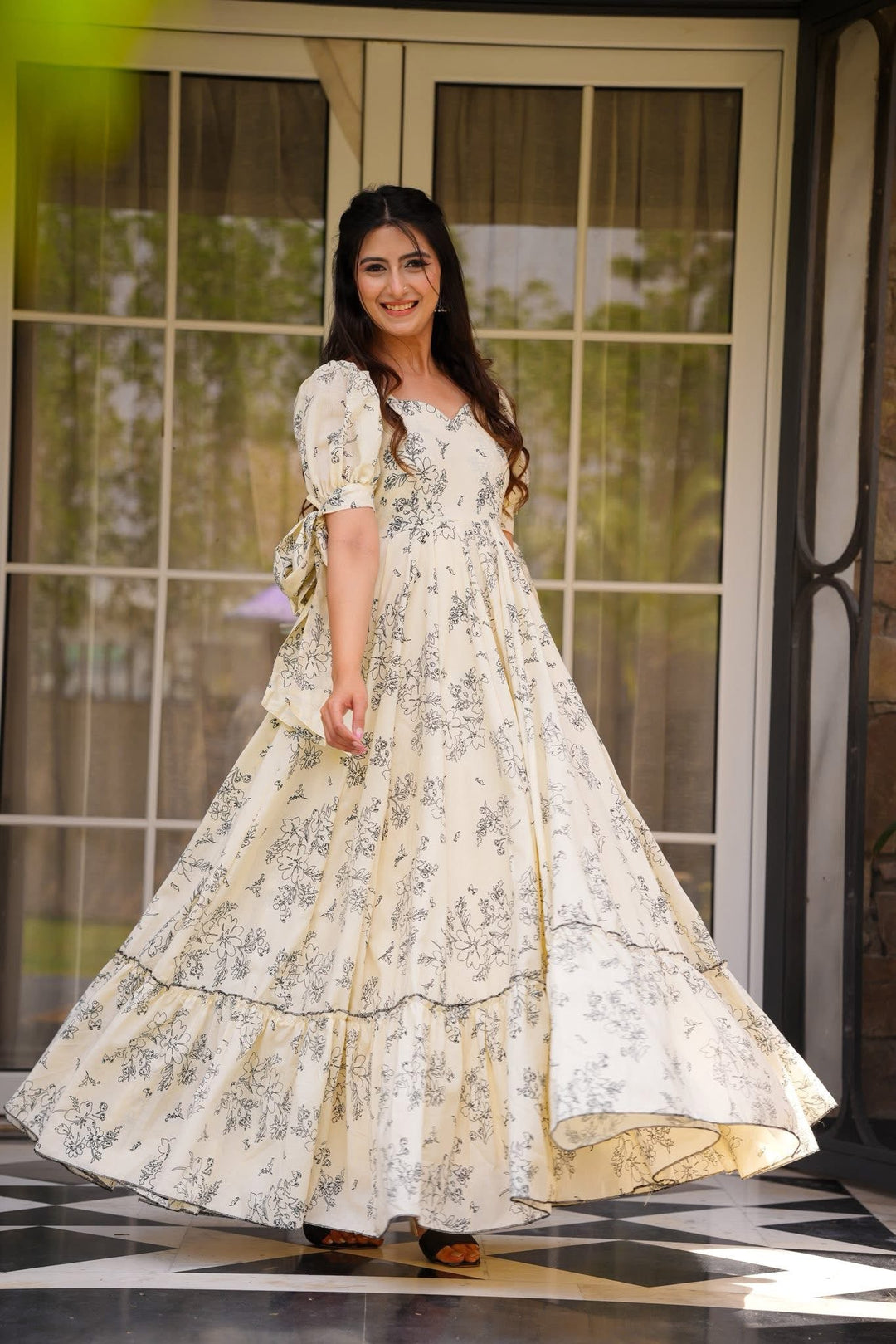 White Color Poly Rayon Kurti With Pant And Heavy Embroidery Dupatta Set