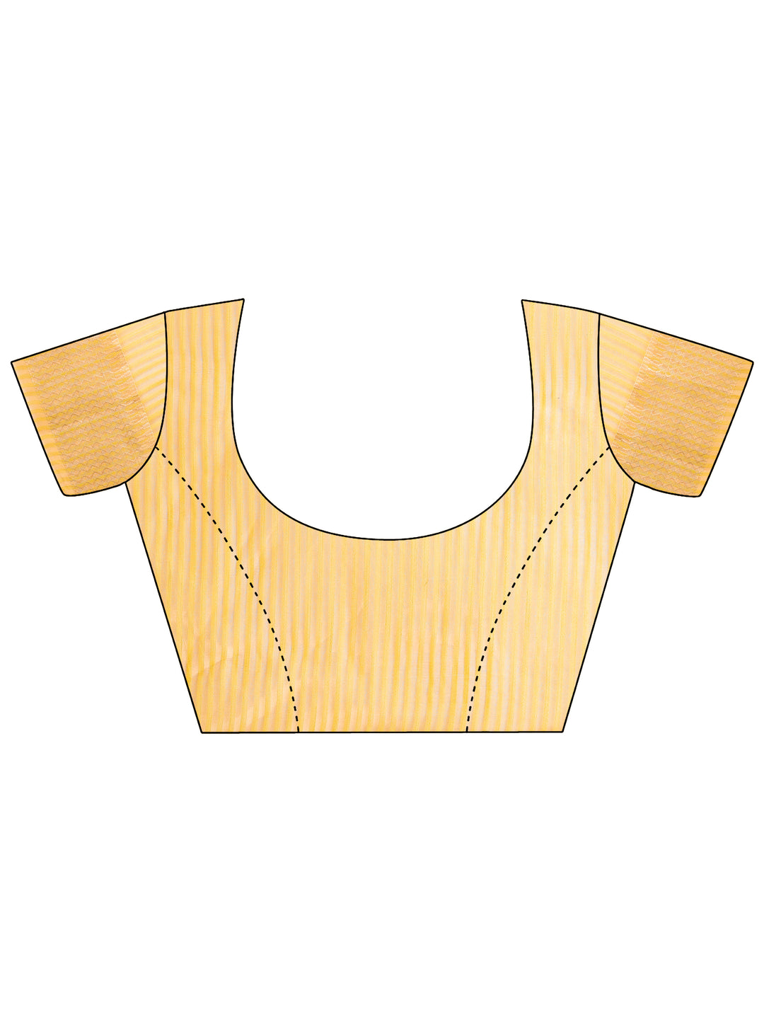 Mustard Colour Organza Saree Weaving Work With Blouse Piece