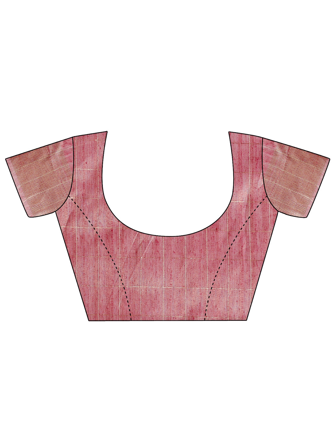 Purple Colour Organza Saree Weaving Work With Blouse Piece